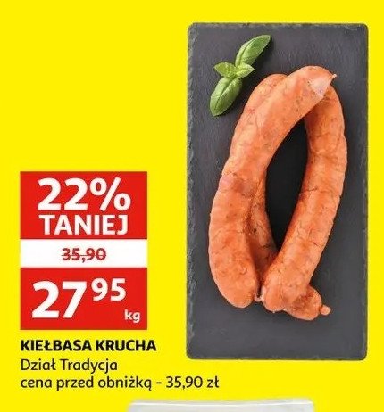 Kiełbasa krucha promocja