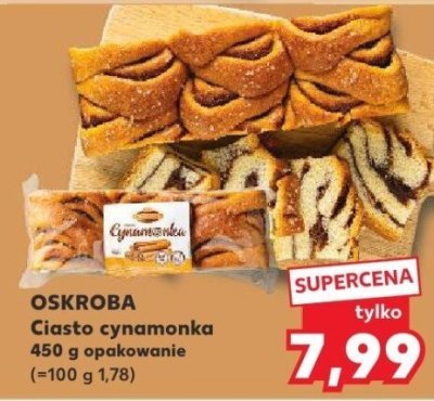 Ciasto cynamonka promocja w Kaufland