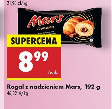 Rogal z nadzieniem Mars promocja