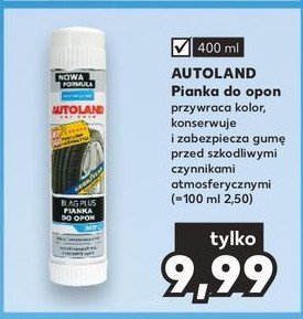 Pianka do opon blag Autoland promocja