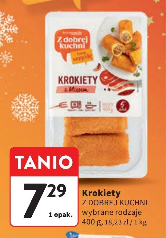 Krokiety z mięsem Z dobrej kuchni promocja