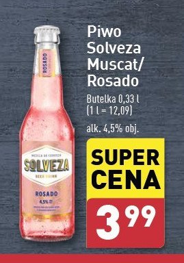 Piwo Solveza rosado promocja