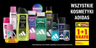 Dezodorant Adidas Control 72H promocja w Biedronka