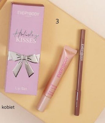 Zestaw Champagne Chic - topper do oczu + konturówka + balsam do ust promocja w Rossmann