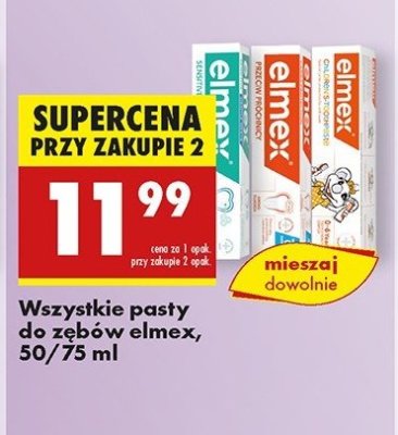 Pasta do z臋b贸w dla dzieci Elmex promocja