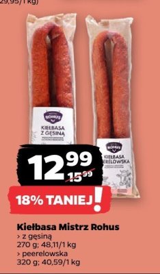 Kiełbasa zwyczajna peerelowska promocja w Netto