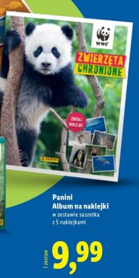 Album na naklejki WWF promocja w Lidl