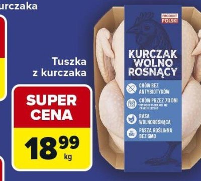 Tuszka z kurczaka  promocja w Carrefour Market