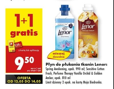 P艂yn do p艂ukania cotton fresh Lenor sensitive promocja