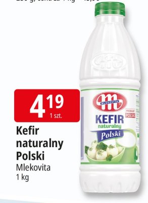 Kefir naturalny Polski Mlekovita promocja w Leclerc