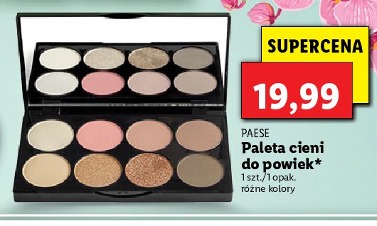 Paleta cieni deep nude Paese promocja