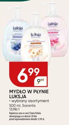 Mydło w płynie luksja promocja w Chata Polska