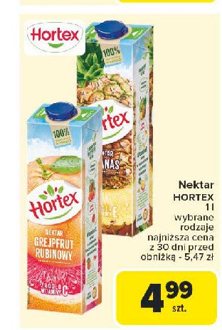 Nektar ananasowy Hortex promocja