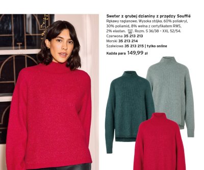 Sweter promocja w Tchibo