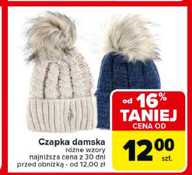 Czapka damska promocja