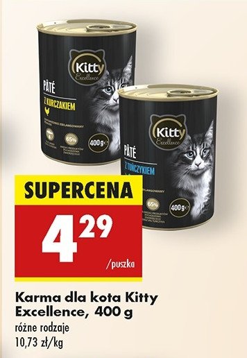 Karma dla kota z kurczakiem Kitty excellence promocja