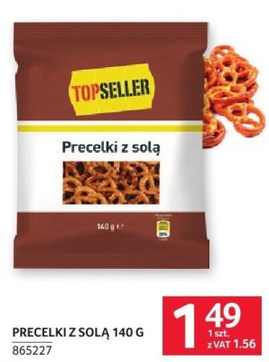 Precelki z solą 140 g promocja w Selgros