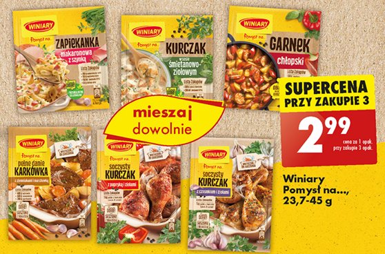 Zapiekanka makaronowa z szynką Winiary pomysł na ... promocja