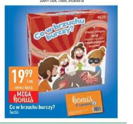 Gra: co w brzuchu burczy? Tactic promocja