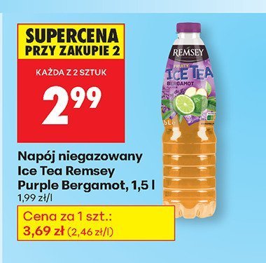 Napój niegazowany Ice Tea Purple Bergamot 1,5 l promocja w Biedronka
