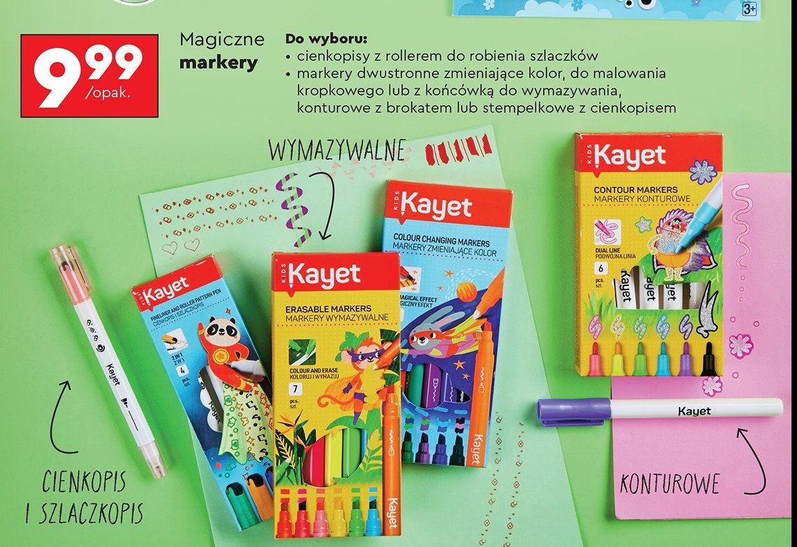 Markery jumbo Kayet promocja