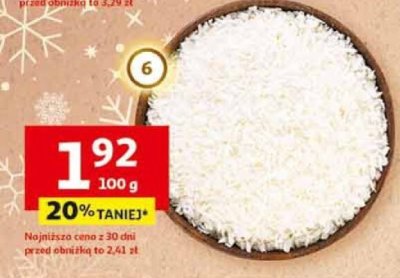 Wiórki kokosowe promocja w Auchan