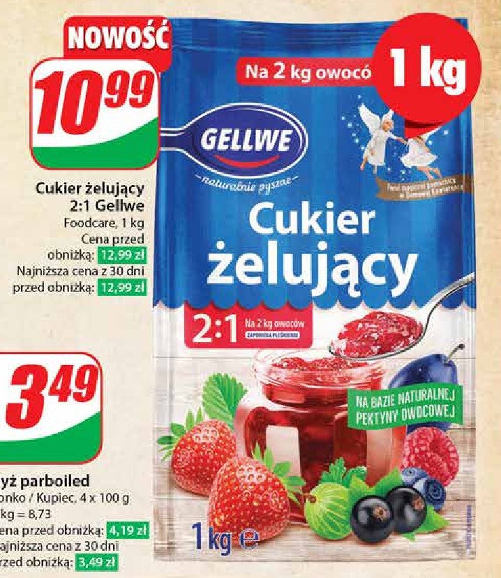 Cukier żelujący 2:1 Gellwe promocja