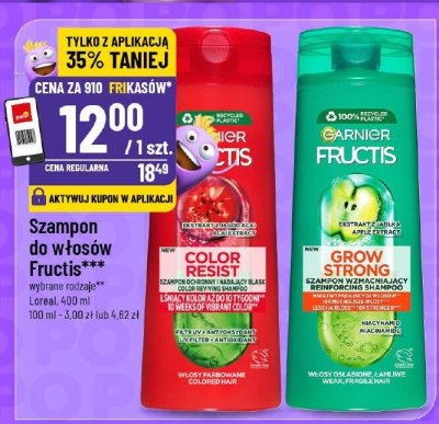 Szampon do włosów Fructis Color Resist promocja w POLOmarket