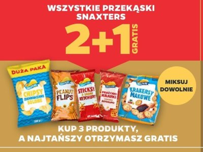 Przekąski wszystkie rodzaje promocja w Netto