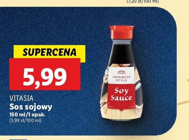 Sos sojowy Vitasia promocja