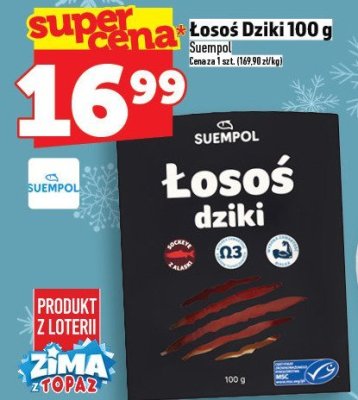 Łosoś Dziki 100 g promocja w TOPAZ