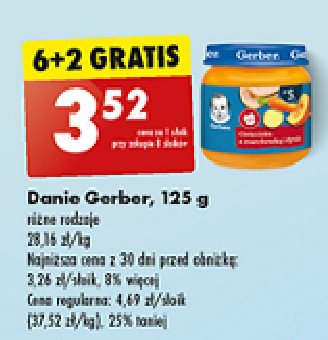 Cielęcinka z marchewką i dynią Gerber promocja