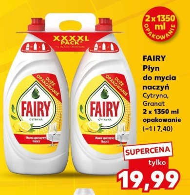 Płyn do mycia naczyń cytryna promocja w Kaufland