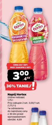 Napój Hortex (różne rodzaje) promocja w Netto