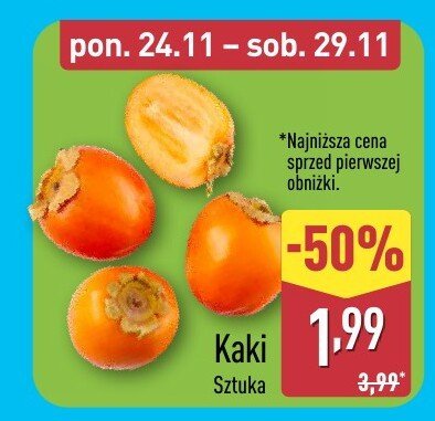 Kaki promocja w Aldi