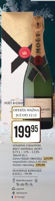 Szampan Chandon Brut Imperial Moet 0.75 L | 12% - 12.5% promocja w Dino