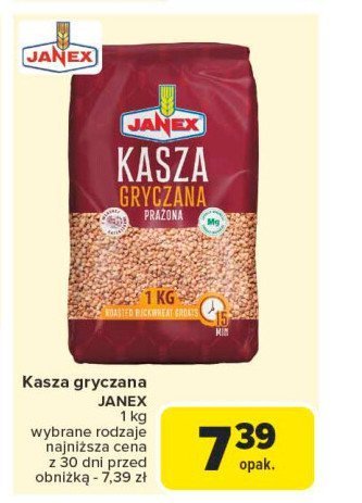 Kasza gryczana Janex promocja