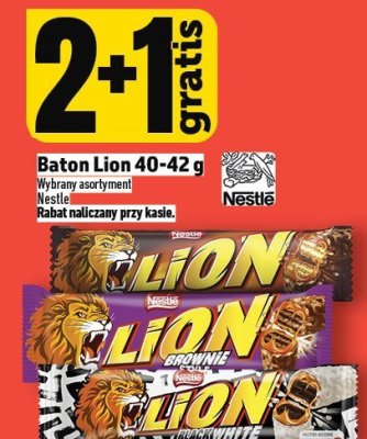 Baton Lion promocja w TOPAZ