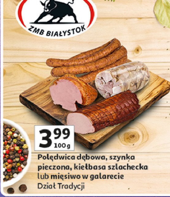 Kiełbasa szlachecka Zmb promocja w Auchan