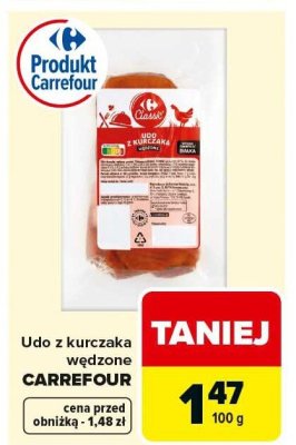 Udo z kurczaka wędzone CARREFOUR promocja w Carrefour Market
