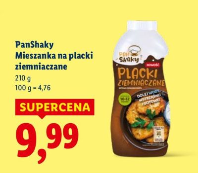 Mieszanka na placki ziemniaczane PanShaky Słodcy promocja w Lidl