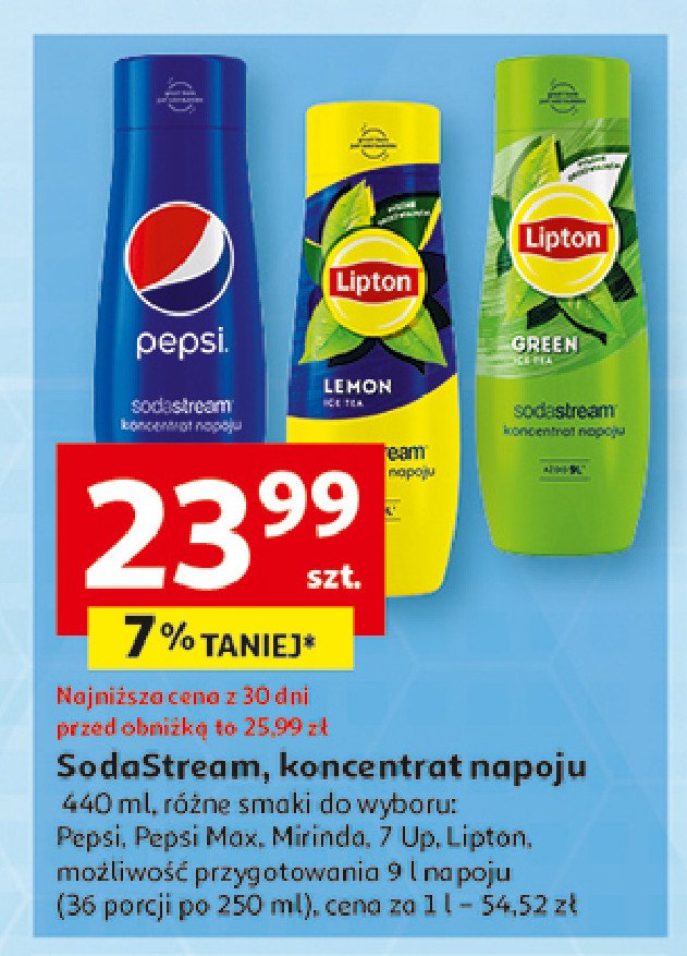 Syrop Pepsi max promocja w Auchan