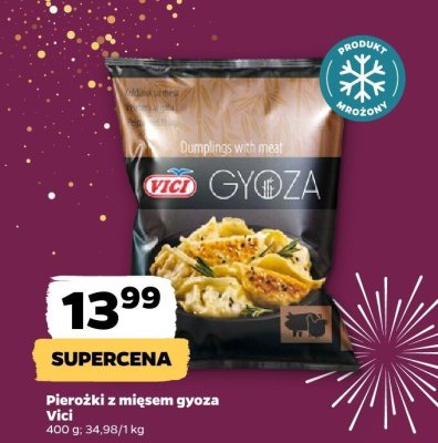 Pierożki z mięsem gyoza Vici promocja w Netto