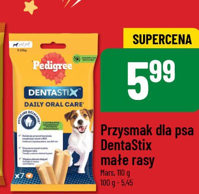 Przysmak dla psa małe rasy Pedigree dentastix promocja w POLOmarket