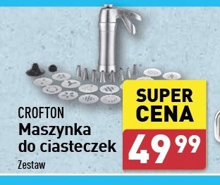 Maszynka do ciasteczek Crofton promocja w Aldi