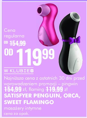 Stymulator penguin SATISFYER promocja