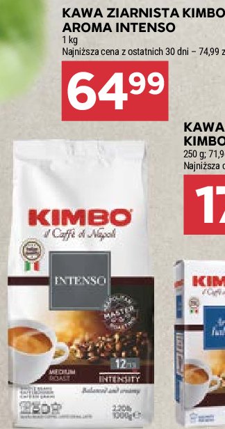 Kawa Kimbo aroma intenso promocja