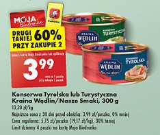 Konserwa turystyczna Nasze smaki promocja