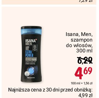 Szampon do włosów dla mężczyzn Isana promocja