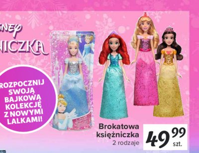 Lalka disney brokatowa księżniczka belle Hasbro promocja